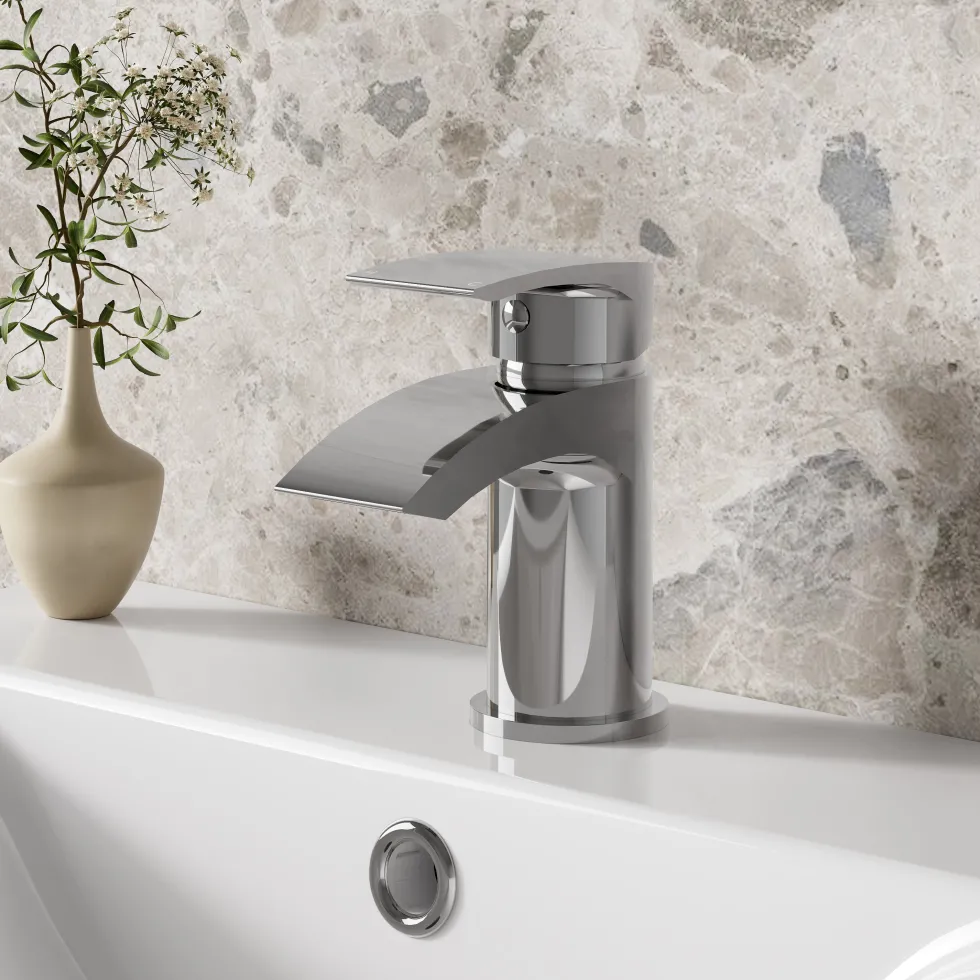 Vellamo Swift Mini Basin Mixer Tap & Waste