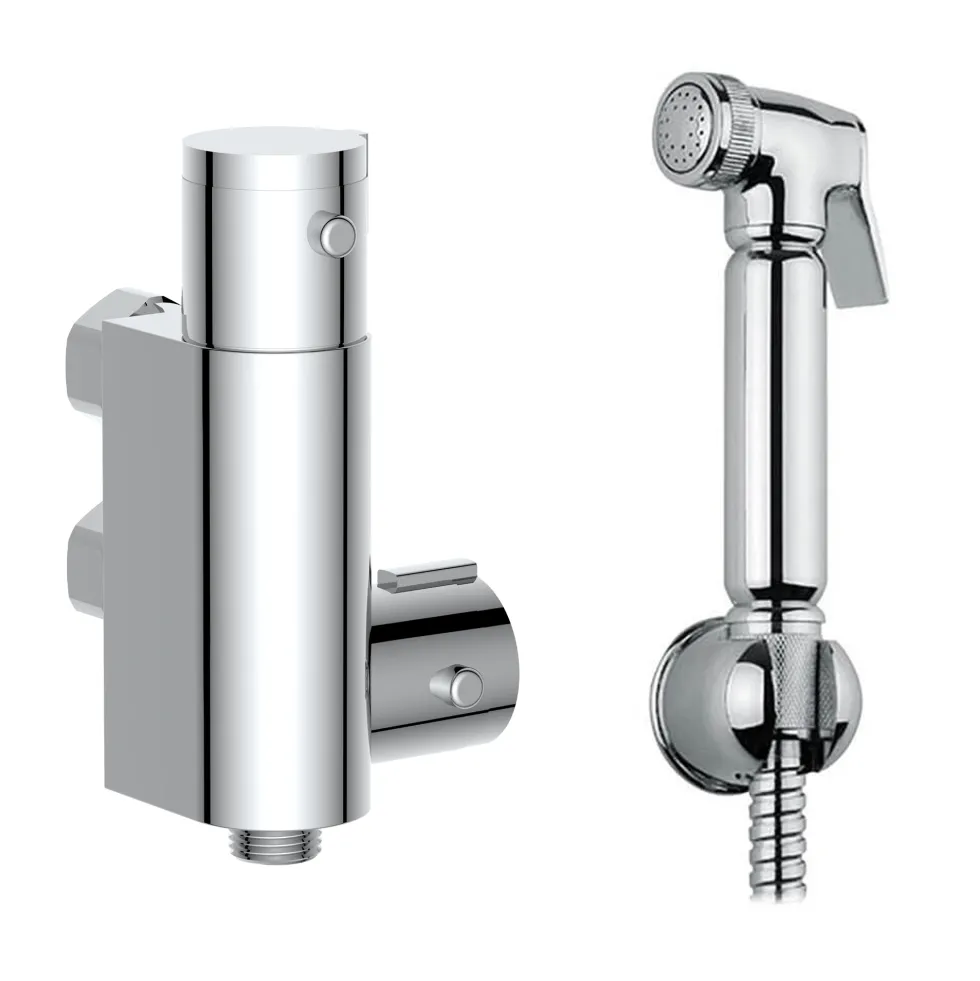 Vellamo Thermostatic Luxury Douche Kit Package Deal