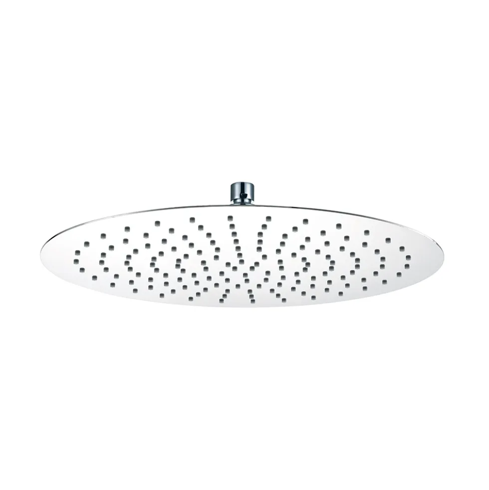 Vellamo Thin Round Fixed Shower Head - 300mm
