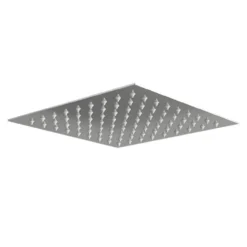 Vellamo Thin Square Fixed Shower Head - 300mm