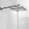 Vellamo Thin Square Fixed Shower Head - 200mm