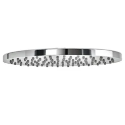 Vellamo Twist ABS Round Fixed Shower Head & Arm - 200mm