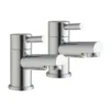 Vellamo Twist Basin Pillar Taps