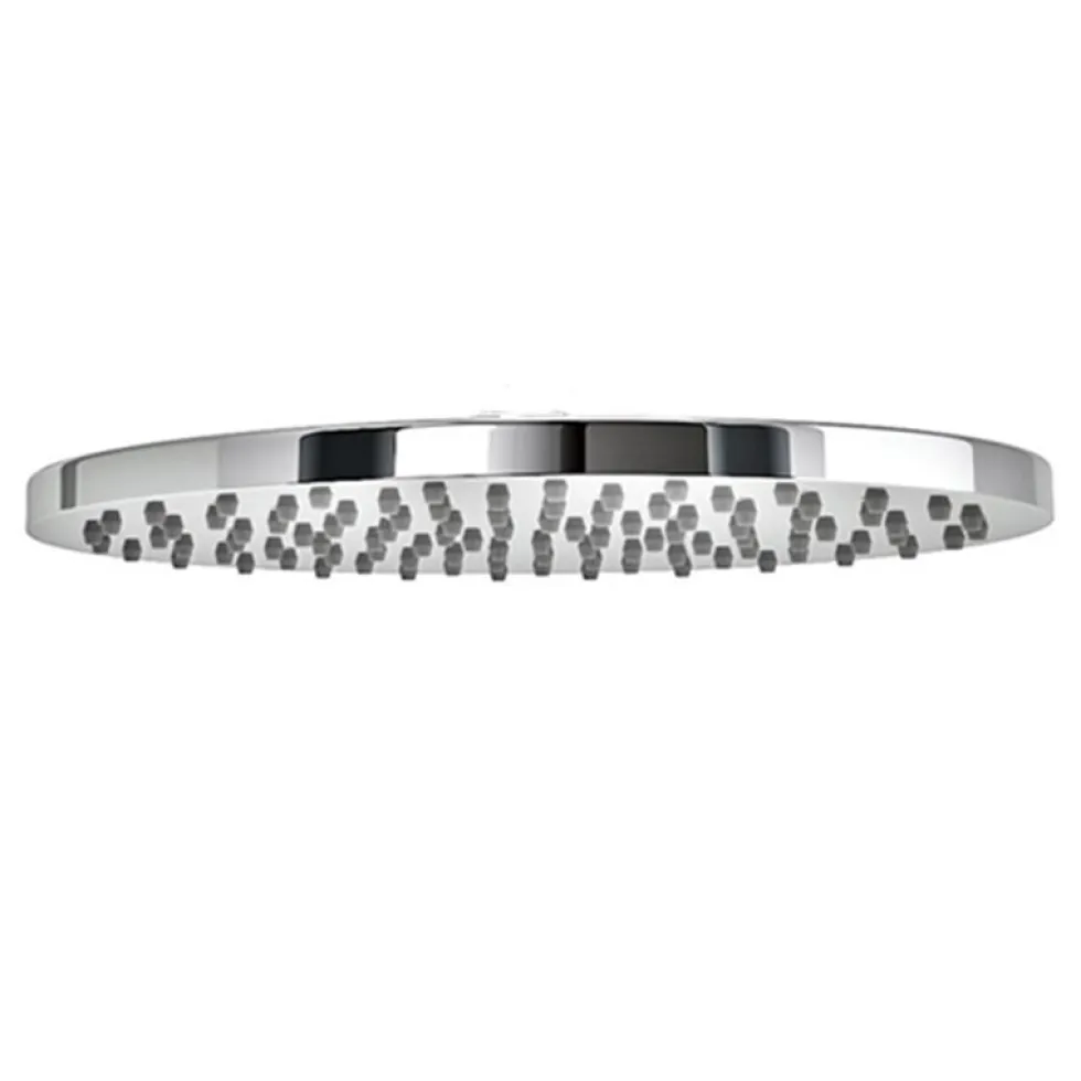 Vellamo Twist Round Fixed Shower Head - 200 x 200mm