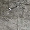 Vellamo Ultra Thin Square 300mm Shower Head & Wall Mounted Arm