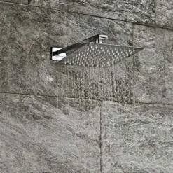 Vellamo Ultra Thin Square 300mm Shower Head & Wall Mounted Arm