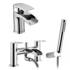 Vellamo Venta Basin Mixer & Bath Shower Mixer Pack