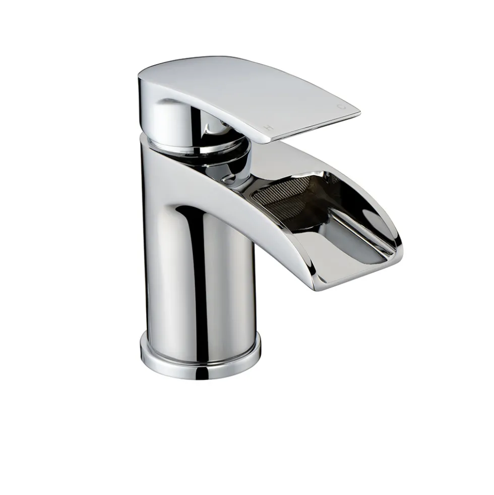 Vellamo Venta Waterfall Basin Mixer Tap & Waste