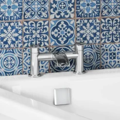 Vellamo Venta Waterfall Bath Mixer Tap