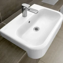Villeroy & Boch Architectura 550mm Curved Semi Recessed Basin