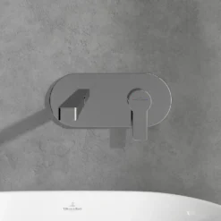 Villeroy & Boch Architectura Wall Mounted Basin Mixer Tap & Easy Installation Box