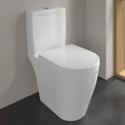 Villeroy & Boch Avento Rimless Close Coupled Toilet & Soft Close Seat