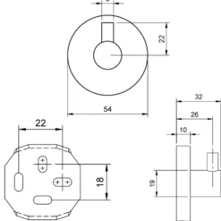 Villeroy & Boch Elements Tender Single Robe Hook