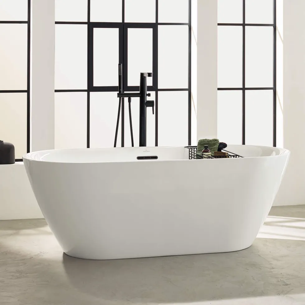 Villeroy & Boch Loop & Friends Freestanding Bath - 1700 & 1800mm