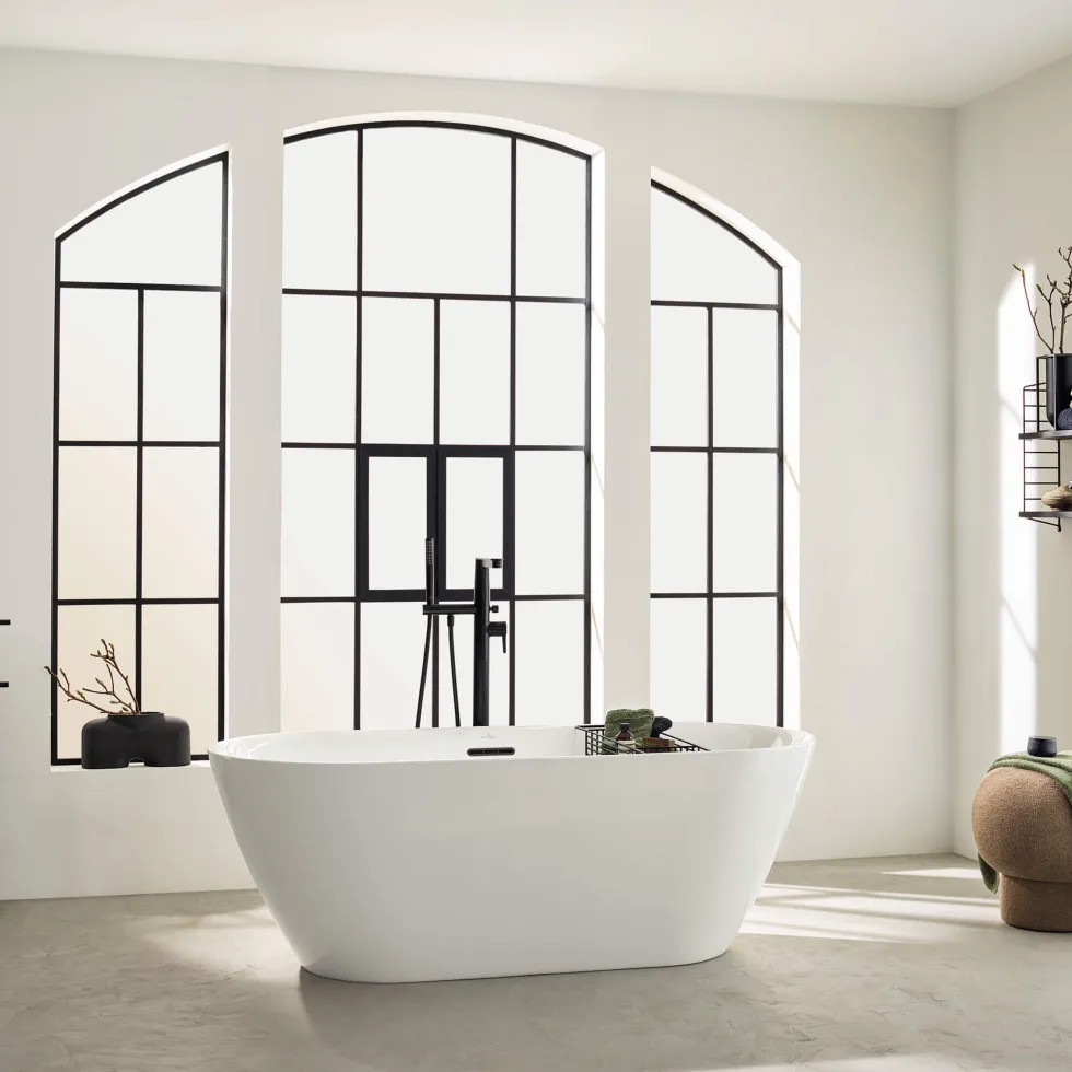 Villeroy & Boch Loop & Friends Freestanding Bath - 1700 & 1800mm