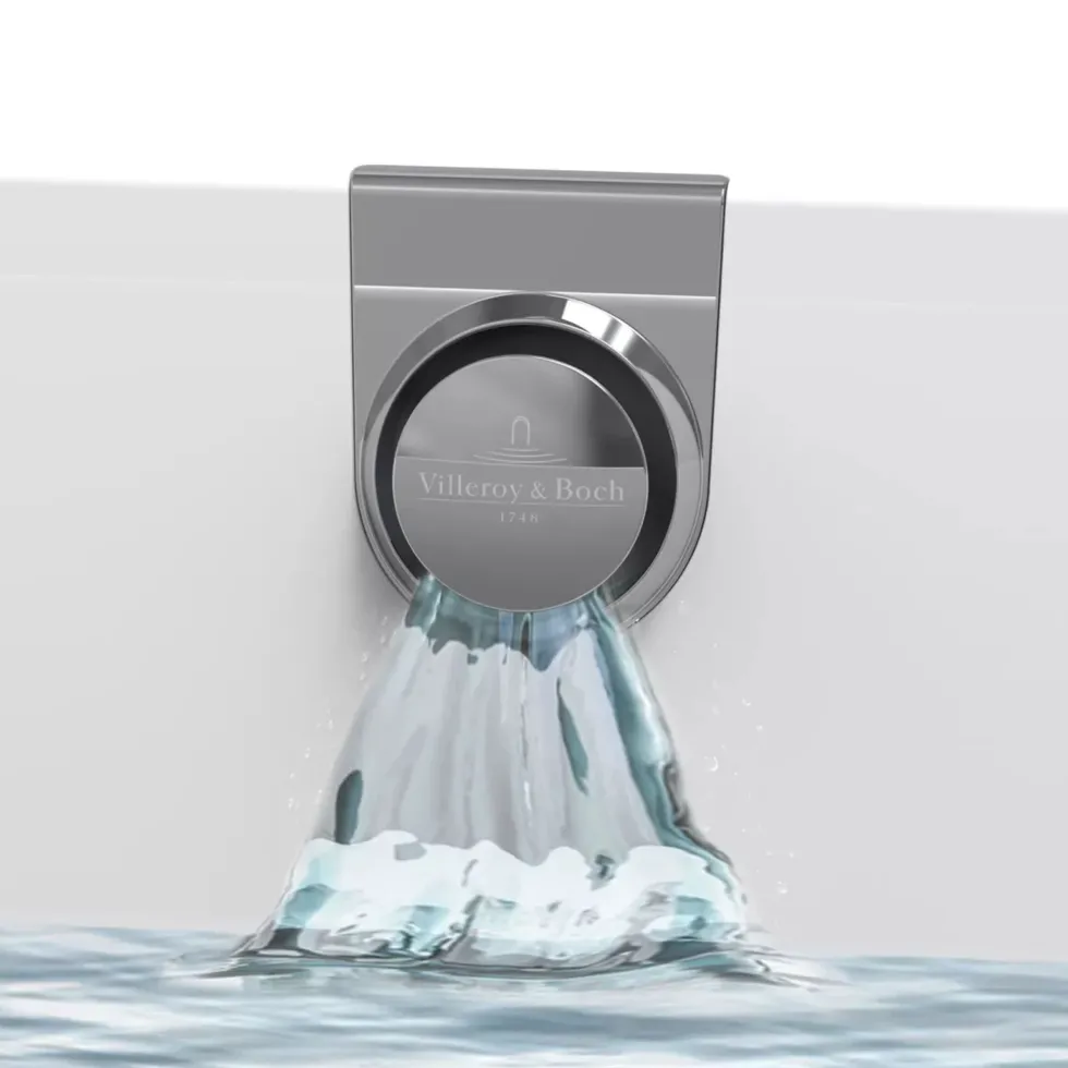 Villeroy & Boch Oberon 2.0 Quaryl Straight Double Ended Bath - 1700 & 1800mm