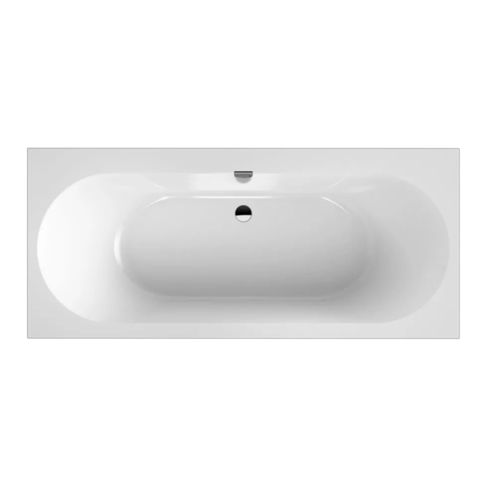 Villeroy & Boch Oberon 2.0 Quaryl Straight Double Ended Bath - 1700 & 1800mm
