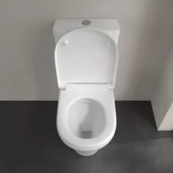 Villeroy & Boch O.novo Comfort Height Rimless Closed Coupled Toilet with Soft Close Toilet Seat