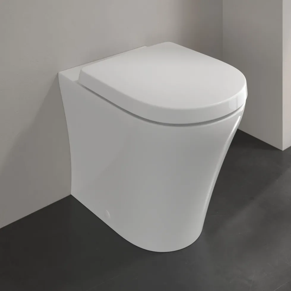 Villeroy & Boch O.novo Rimless Back to Wall Toilet & Soft Close Seat