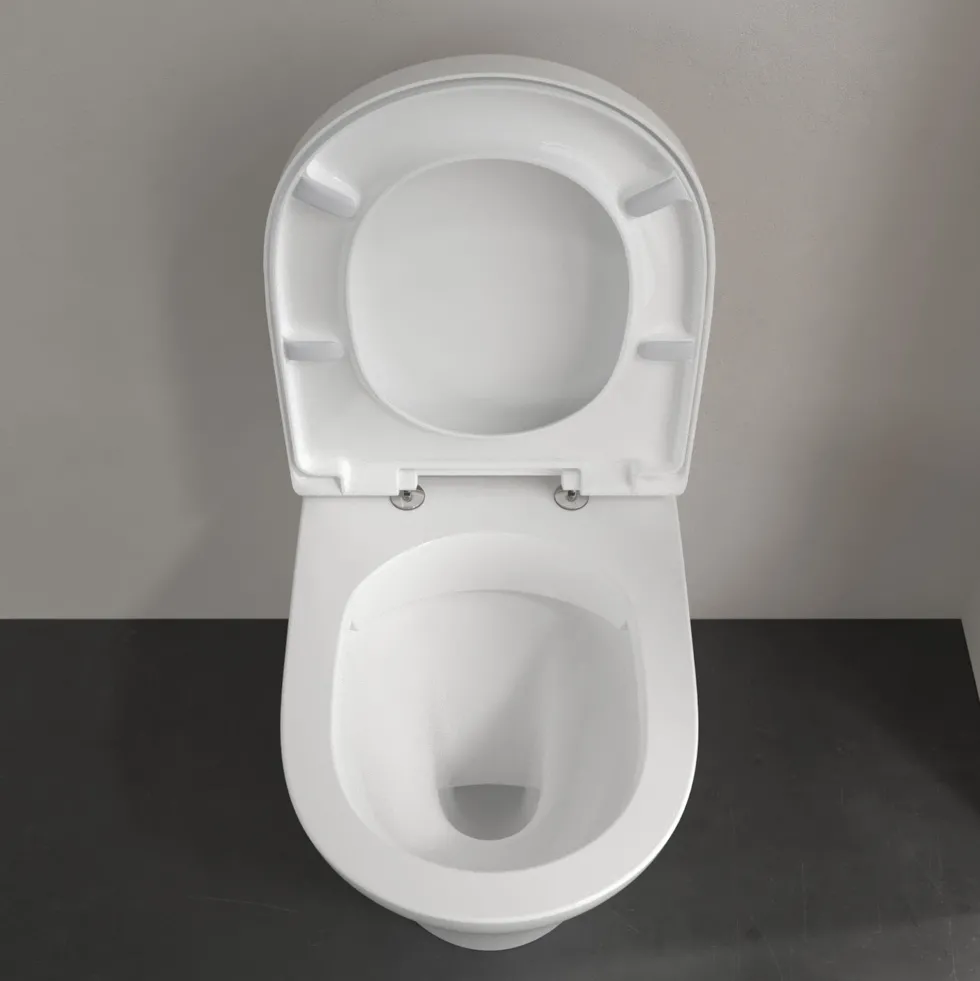Villeroy & Boch O.novo Rimless Back to Wall Toilet & Soft Close Seat