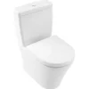 Villeroy & Boch O.novo Rimless Fully Back to Wall Close Coupled Toilet & Soft Close Seat