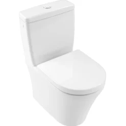 Villeroy & Boch O.novo Rimless Fully Back to Wall Close Coupled Toilet & Soft Close Seat
