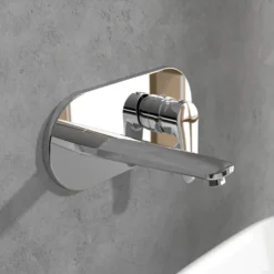 Villeroy & Boch O.novo Start Wall Mounted Basin Mixer Tap & Easy Installation Box