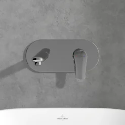Villeroy & Boch O.novo Start Wall Mounted Basin Mixer Tap & Easy Installation Box
