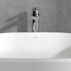 Villeroy & Boch O.novo Tall Basin Mixer Tap with Click Clack Waste