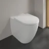 Villeroy & Boch Subway 3.0 Back to Wall TwistFlush Rimless Toilet with Soft Close Toilet Seat