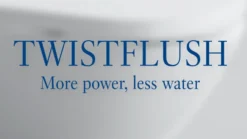 Villeroy & Boch Subway 3.0 Close Coupled TwistFlush Rimless Toilet with Soft Close Toilet Seat