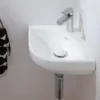 Villeroy & Boch Subway 3.0 Corner Wall Hung Basin - 450mm