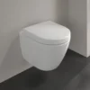 Villeroy & Boch Subway 2.0 Rimless Wall Hung Compact Toilet & Soft Close Seat