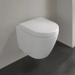 Villeroy & Boch Subway 2.0 Rimless Wall Hung Compact Toilet & Soft Close Seat