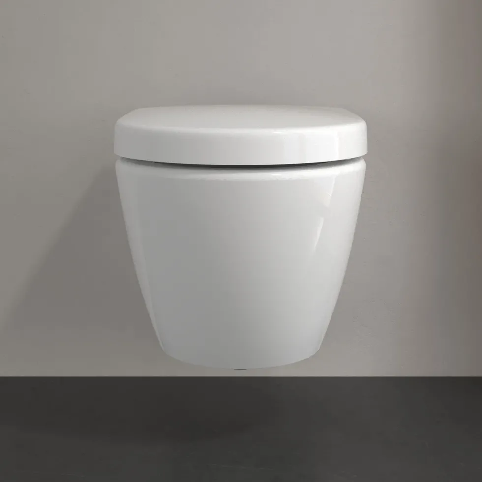 Villeroy & Boch Subway 2.0 Rimless Wall Hung Compact Toilet & Soft Close Seat