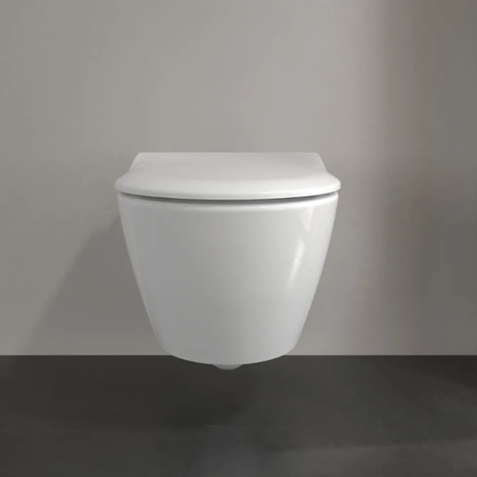 Villeroy & Boch Subway 2.0 Rimless Wall Mounted Toilet & Soft Close Toilet Seat