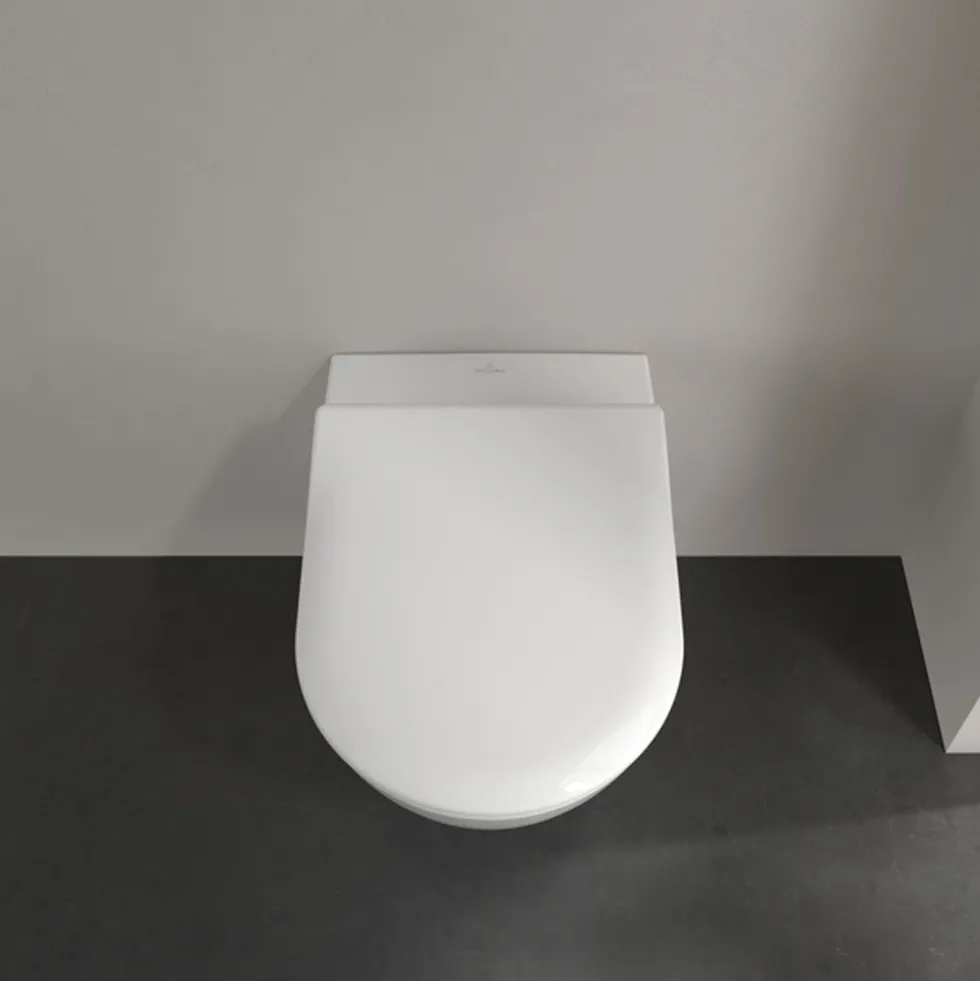 Villeroy & Boch Subway 2.0 Rimless Wall Mounted Toilet & Soft Close Toilet Seat