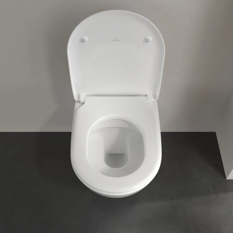 Villeroy & Boch Subway 2.0 Rimless Wall Mounted Toilet & Soft Close Toilet Seat