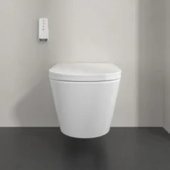 Villeroy & Boch Tivo Wall Hung Smart Toilet with Soft Close Heated Seat & Remote Control