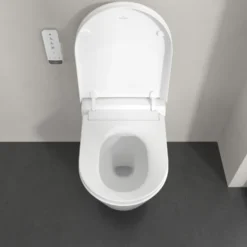 Villeroy & Boch Tivo Wall Hung Smart Toilet with Soft Close Heated Seat & Remote Control