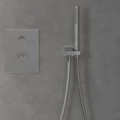 Villeroy & Boch Universal Concealed 2 Outlet Thermostatic Valve & Easy Installation Box