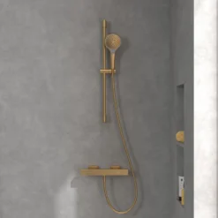 Villeroy & Boch Universal Cool Touch Exposed Square Thermostatic Shower Mixer