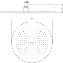 Villeroy & Boch Universal Round Shower Head