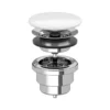 Villeroy & Boch Unslotted Freeflow White Ceramic Topped Basin Waste