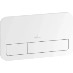 Villeroy & Boch ViConnect Dual Flush Plate with Rectangular Buttons
