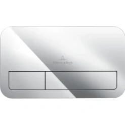 Villeroy & Boch ViConnect Dual Flush Plate with Rectangular Buttons