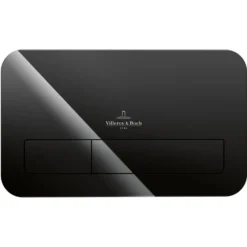 Villeroy & Boch ViConnect Glass Dual Flush Plate