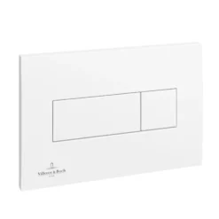 Villeroy & Boch ViConnect Pro S Frame with Subway 2.0 Wall Mounted Rimless Toilet, Flush Plate & Soft Close Toilet Seat