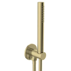 VOS Concealed Dual Outlet 3 Handle Shower Valve, Fixed Head & Shower Handset Kit