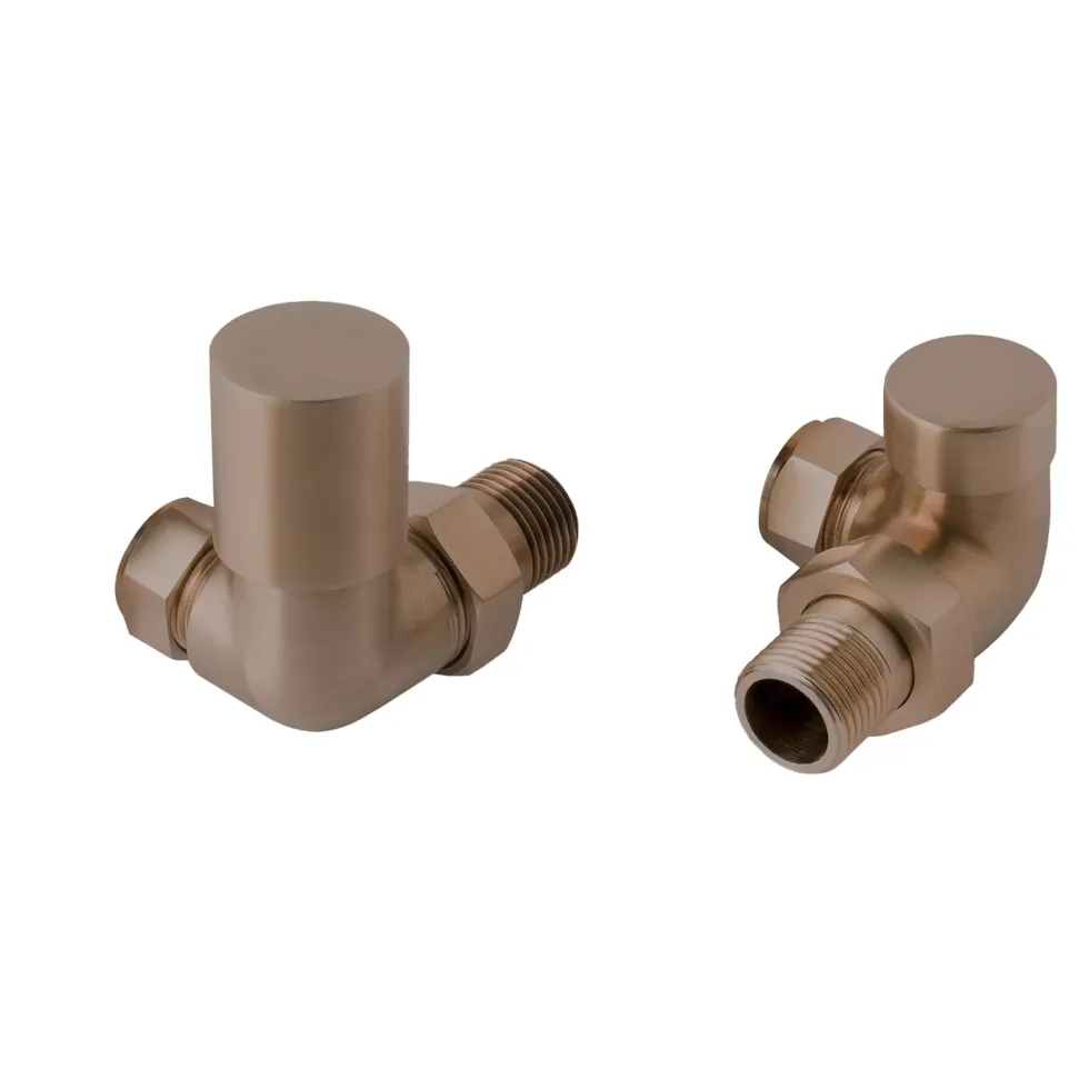 VOS Corner Radiator Valves